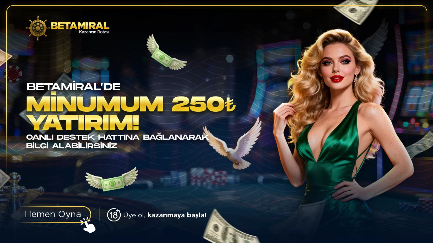 MİNİMUM 250TL YATIRIM
